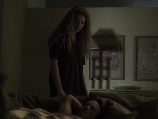 Rachelle Lefevre sex scenes in The Caller