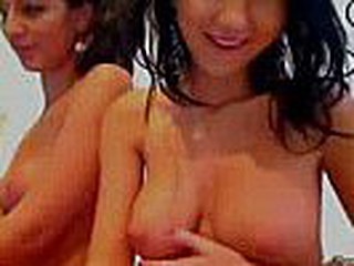 Watching these two beautiful babes playfully display their perfect young bodies on webcam will make you drool and fantasize about a threesome with them. It's an awesome video.