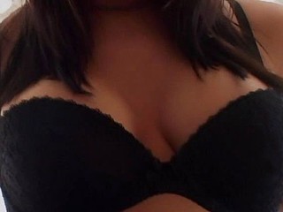 Hot busty brunette hair teen gobbles up a cock while some other pounds her