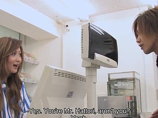 Hibiki Ohtsuki gets fucked at work hardcore