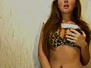 incredible legal age teenager does striptease on webcam
